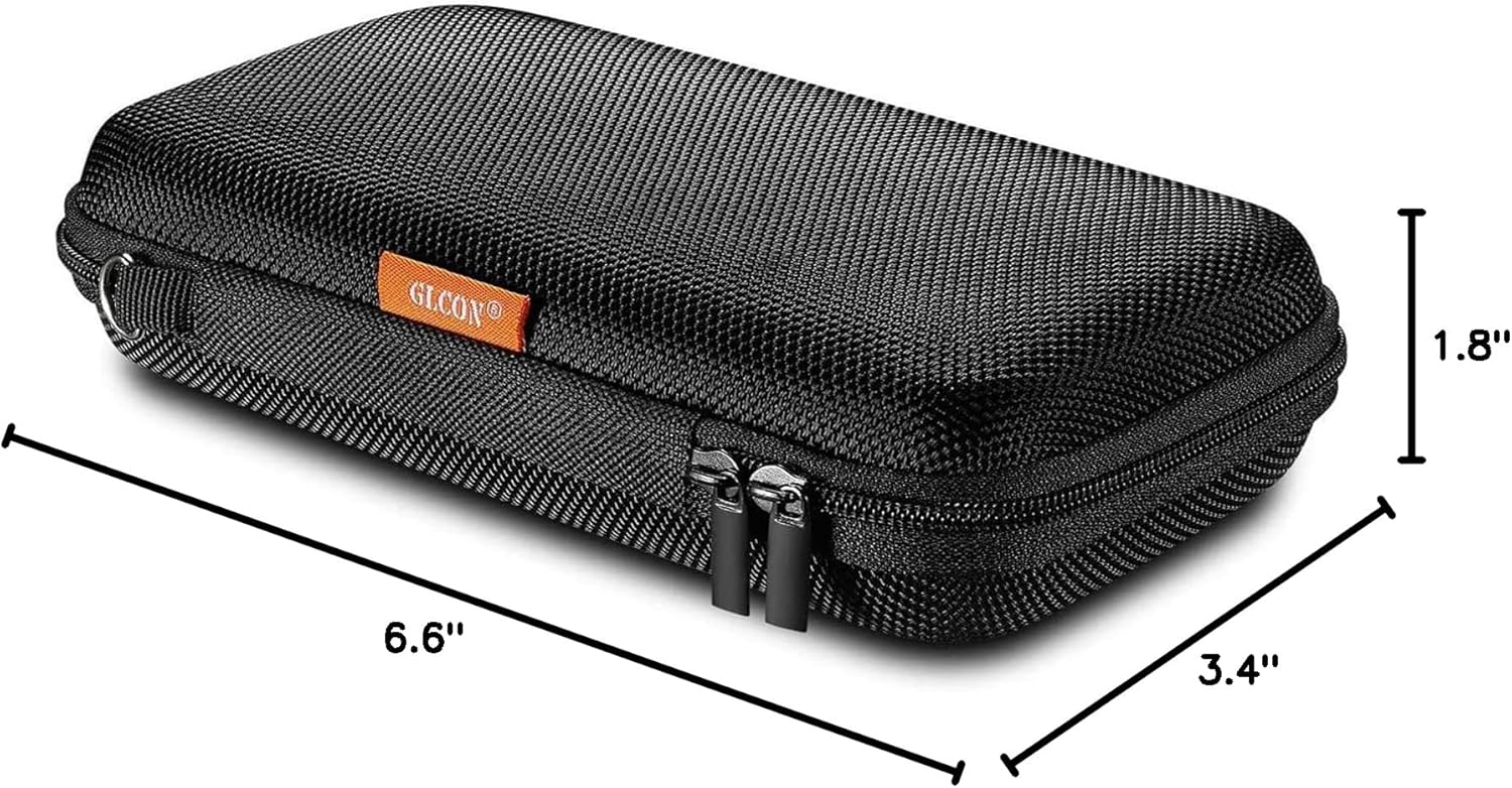 GLCON Portable Protection Hard EVA Case for External Battery,Cell Phone,GPS,Hard Drive,USB Charging Cable,Carrying Bag Mesh Inner Pocket,Zipper Enclosure,Universal Travel Pouch Bag - Image 9